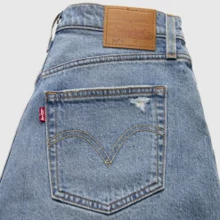 501 Curve Shorts Indigo Worn In