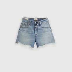 501 Curve Shorts Indigo Worn In