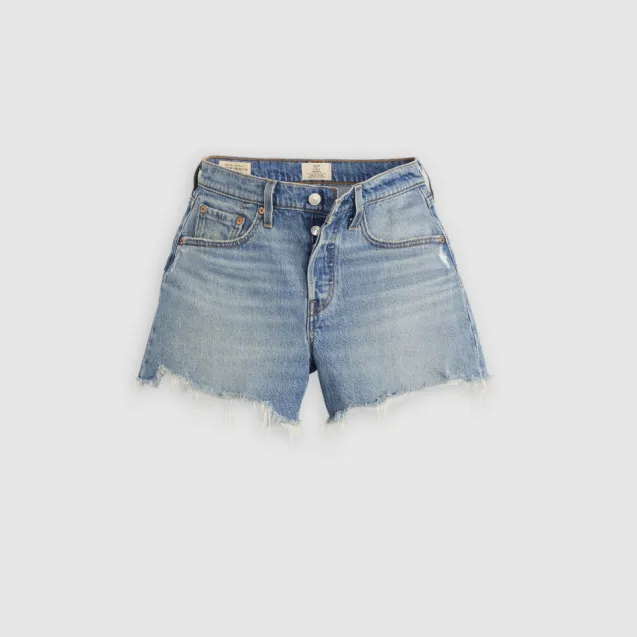 501 Curve Shorts Indigo Worn In