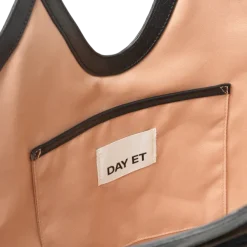 Day Zebra Work Tote Coffee Bean