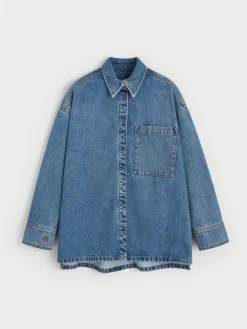 Dea Denim Shirt Mid Denim Blue