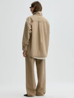 Dea Denim Shirt Toasted Coconut