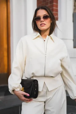 Denielle Structure Jacket Offwhite