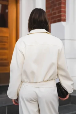 Denielle Structure Jacket Offwhite