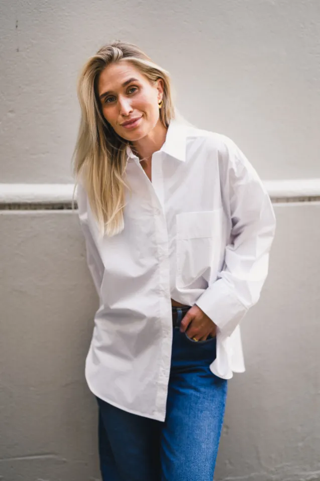 Derris Shirt Pure White