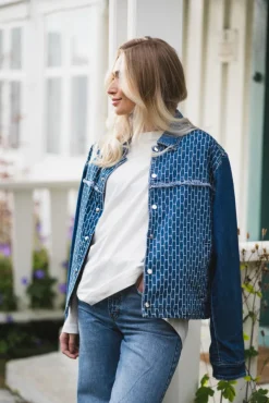 Dharma Jacket Light Wash Blue Denim
