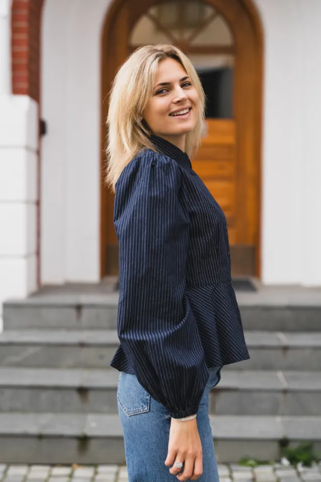 Diana Shirt Pinstripe