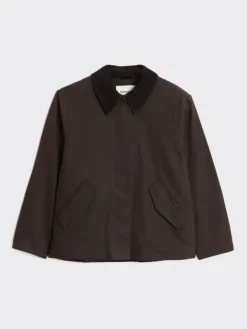 Diana Short Jacket Dark Brown