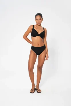 Dione Solid Bottom Black