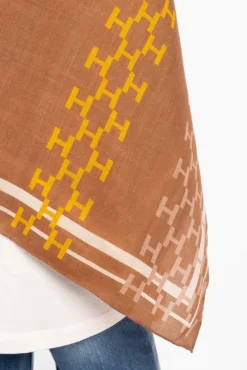 Dora Scarf Mocha Mousse