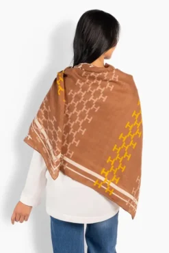 Dora Scarf Mocha Mousse