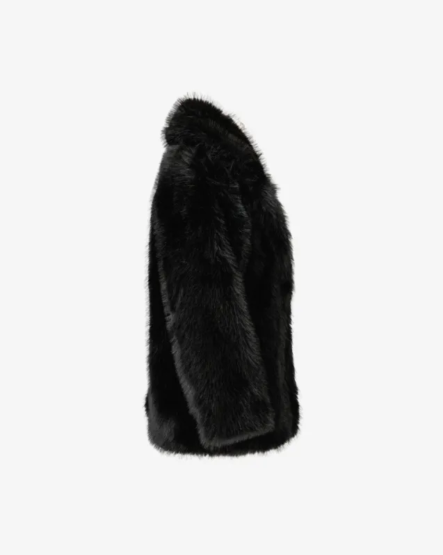 Drama Coat Black