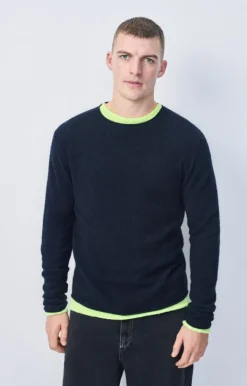 Ducksbay Jumper Navy Melange Black