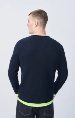 Ducksbay Jumper Navy Melange Black
