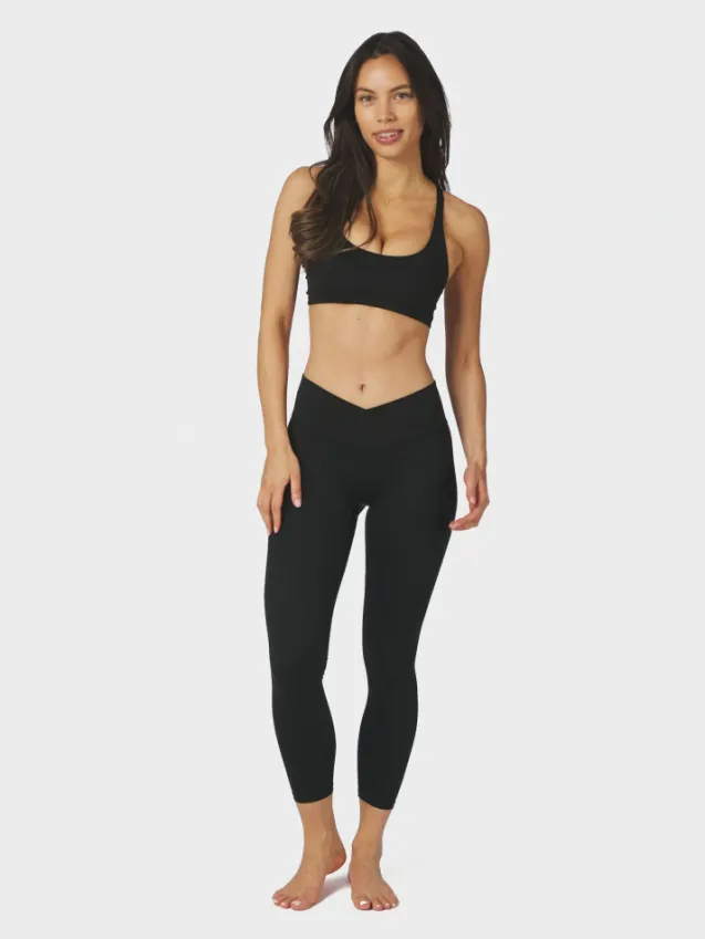 Ea String Top Black