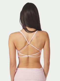 Ea String Top Light Pink