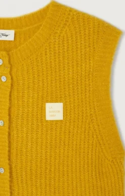 East Vest Mustard Melange