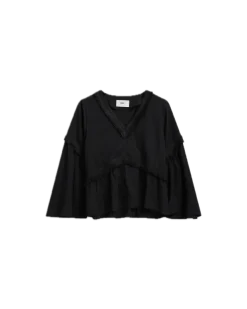 Eden Blouse Linen Black