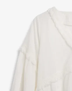 Eden Blouse Linen White
