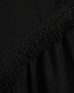 Eden Dress Linen Black
