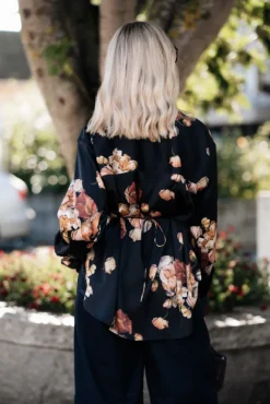 Edie Shirt Poppy Bouquet