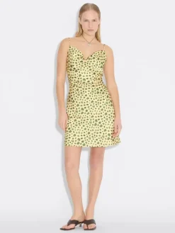 Eila Short Dress Yellow Mix