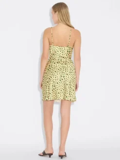 Eila Short Dress Yellow Mix