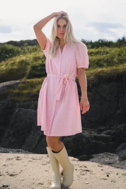 Eivor 2/4 Shirt Dress S Lilac/Aftglow