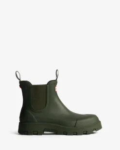 Elements Elastic Chelsea Boot Dark Olive