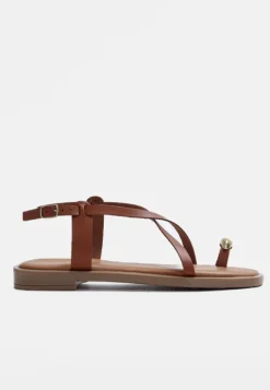 Ella Sandal Cognac