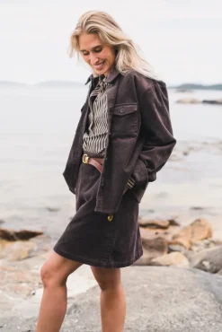 Ella Shirt Black Coffee