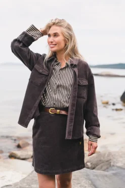 Ella Shirt Black Coffee