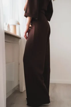 Elle Pant Cocoa Brown