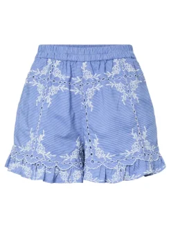 Ellie HW Shorts Marina W. Star White