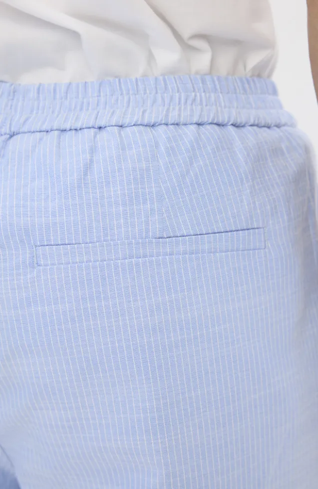 Elliot Shorts Sky Blue Stripe