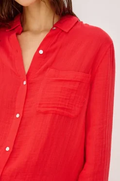 Ellis Shirt Cherry