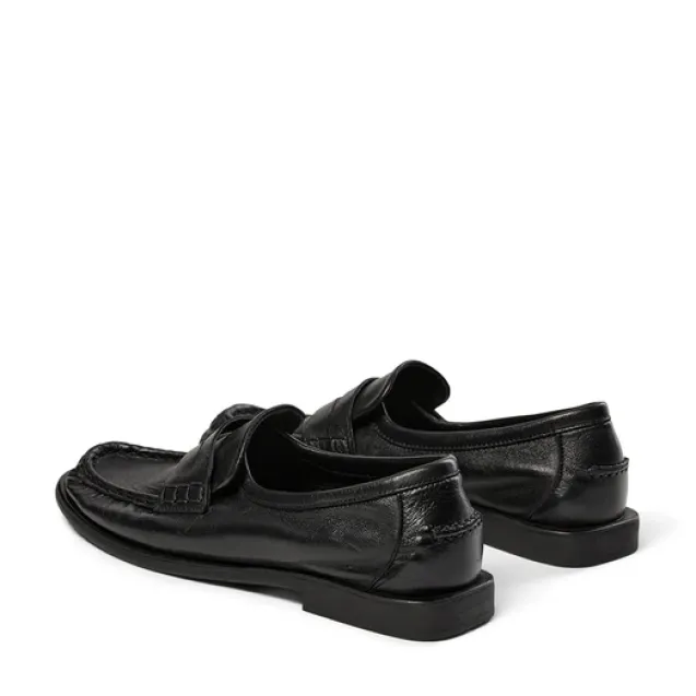 Elmira Leather Black