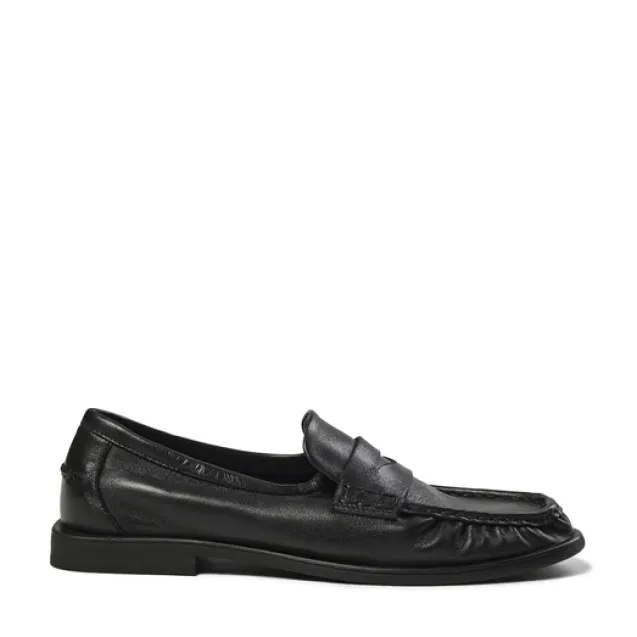 Elmira Leather Black