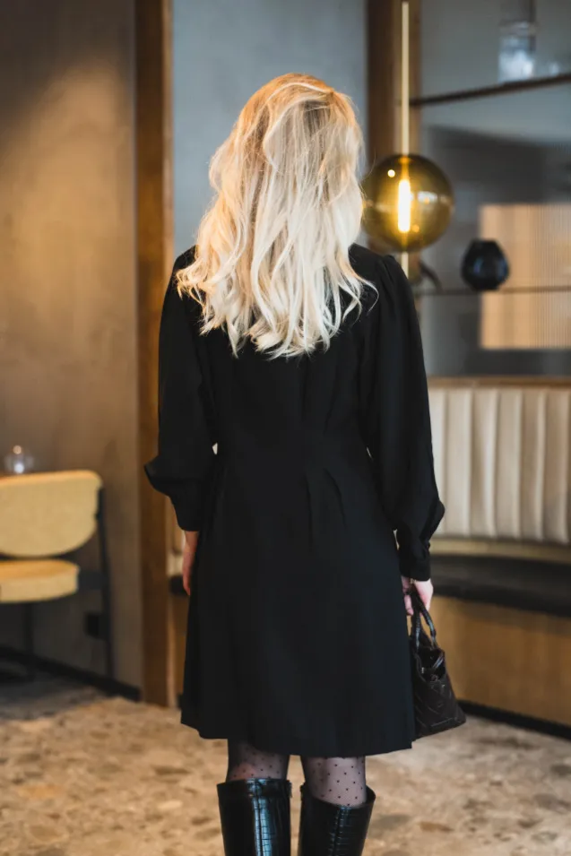 Elsa Asana Dress Black