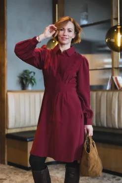 Elsa Asana Dress Syrah