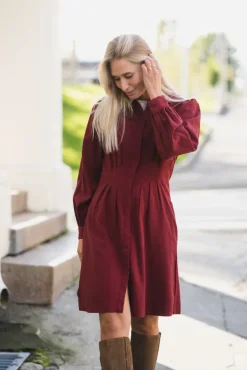Elsa Asana Dress Syrah