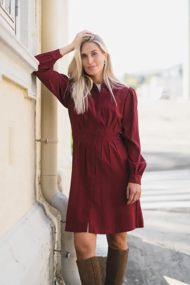 Elsa Asana Dress Syrah