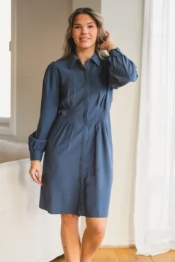 Elsa Asana Dress Vintage Indigo