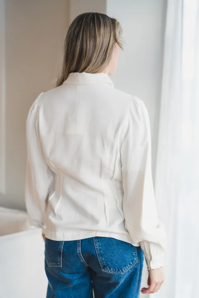 Elsa Asana Shirt Egret