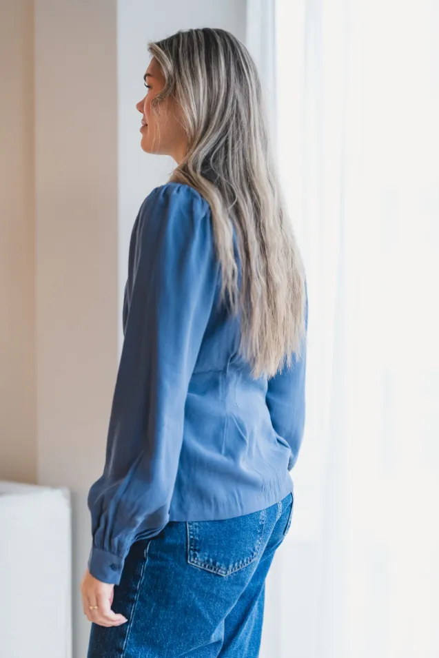 Elsa Asana Shirt Vintage Indigo