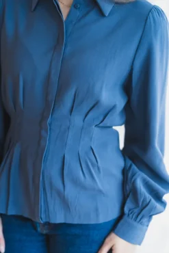 Elsa Asana Shirt Vintage Indigo
