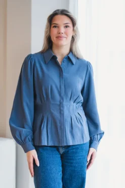 Elsa Asana Shirt Vintage Indigo