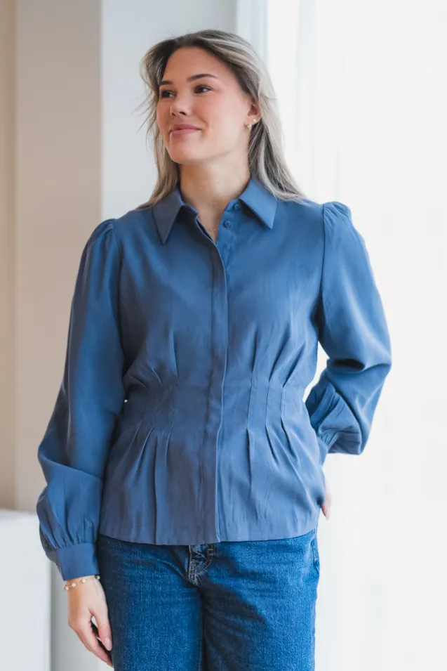Elsa Asana Shirt Vintage Indigo
