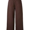 Elsie MW Wide Jeans Coffee Bean