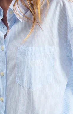 Eluabird Shirt Blue Stripes
